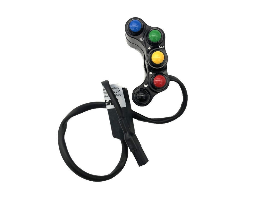 BMW S 1000 RR [2019-2025] - Racing switch unit left, 8 buttons - view 2