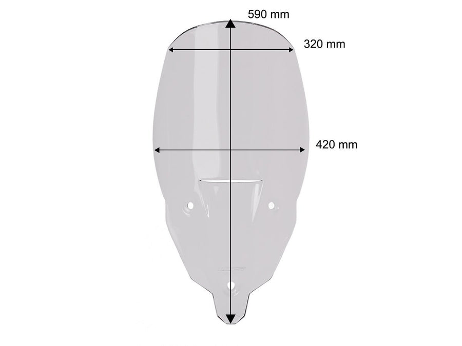 TRIUMPH TIGER SPORT 800 [2025-2026] - Touring windshield – view 11